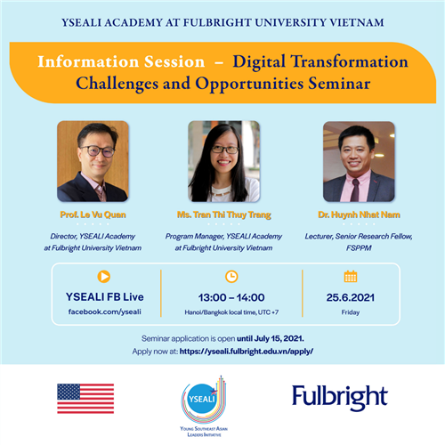 Info session – Digital Transformation Challenges and Opportunities Seminar