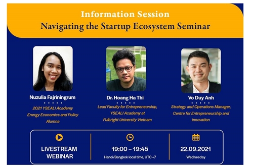 Info session – Navigating the Startup Ecosystem Seminar